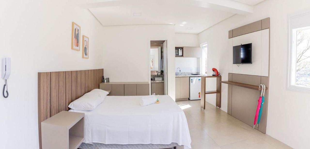 Locar-In Gramado Flat Centro A 600 M Da Rua Coberta Apartment Екстериор снимка