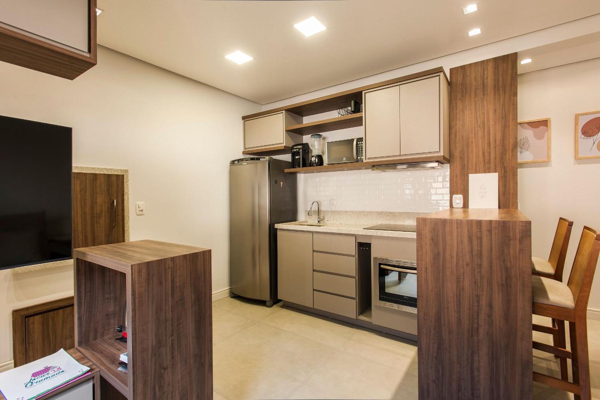 Locar-In Gramado Flat Centro A 600 M Da Rua Coberta Apartment Екстериор снимка